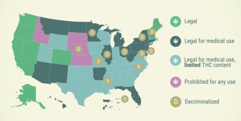 Como e onde comprar maconha legalmente nos EUA